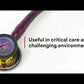 Littmann Cardiology IV Diagnostic Stethoscope: Grey & Smoke - Red Stem - Limited Edition 6183 - Student Program 3M Littmann