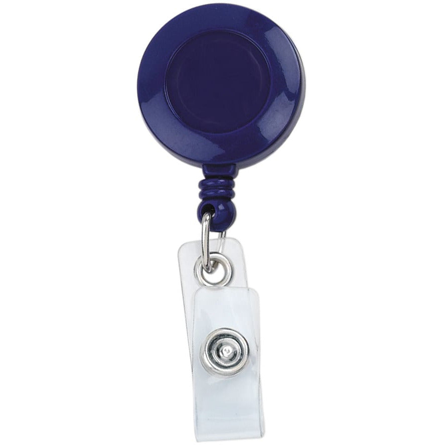  Crafting Therapy Black Resin Retractable Badge Reel ID Holder  : Office Products