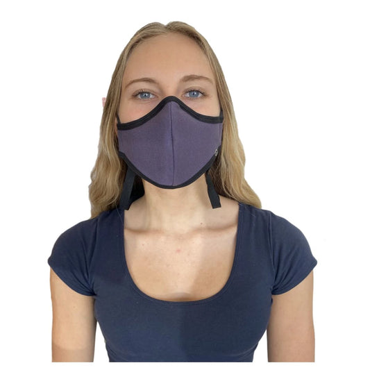 Organic Face Masks Medium Purple HPU Medical