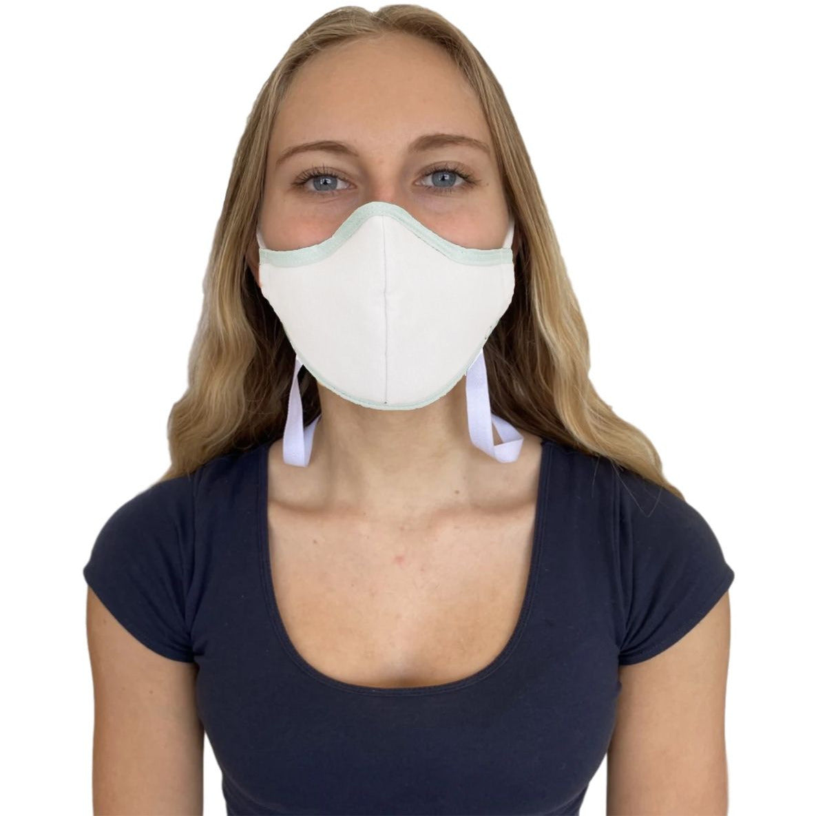 Organic Face Masks Small White HPU Medical